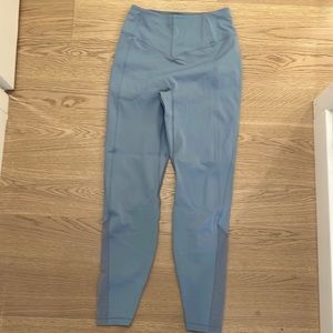 Le ore blue leggings